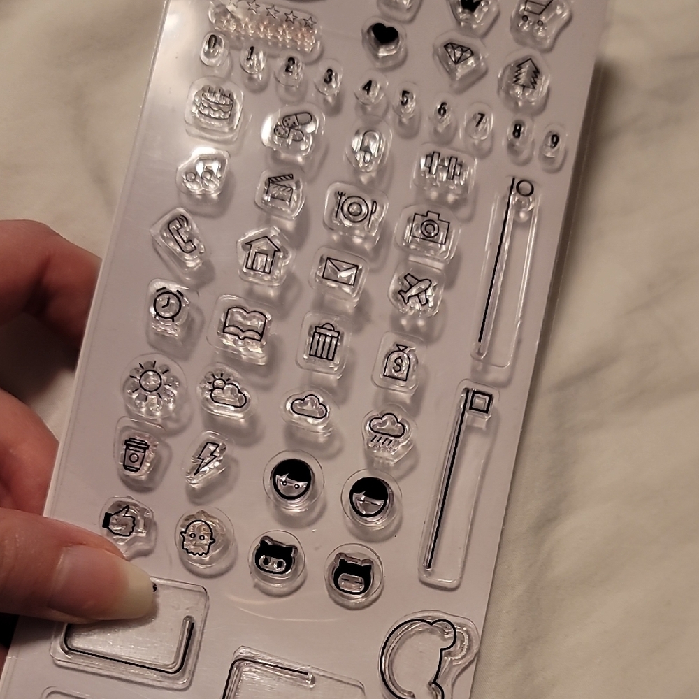 Planner Silicone Stamp Set - Picture 2 of 3